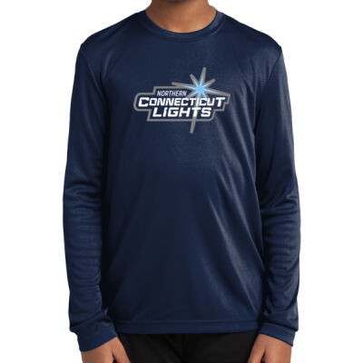 Northern CT Lights - Youth Long Sleeve PosiCharge ® Competitor™ Tee Thumbnail